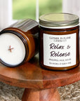 Relax & Release Candle – Pineapple & Sage