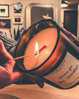 Home for the Holidays – Orange Peel, Cinnamon & Pine Fall Candle (Coconut Wax + Wood Wick)