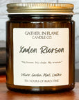Xaden Riorson (Empyrean-Inspired) Candle