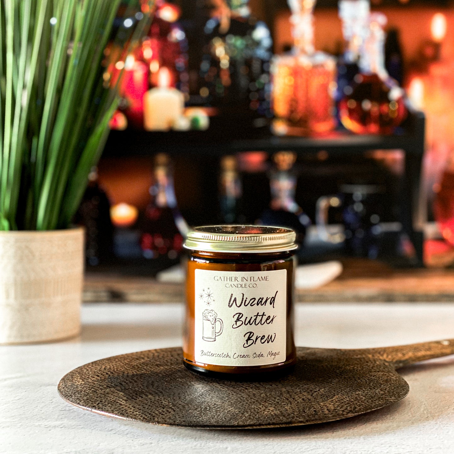 Wizard Butter Brew Candle