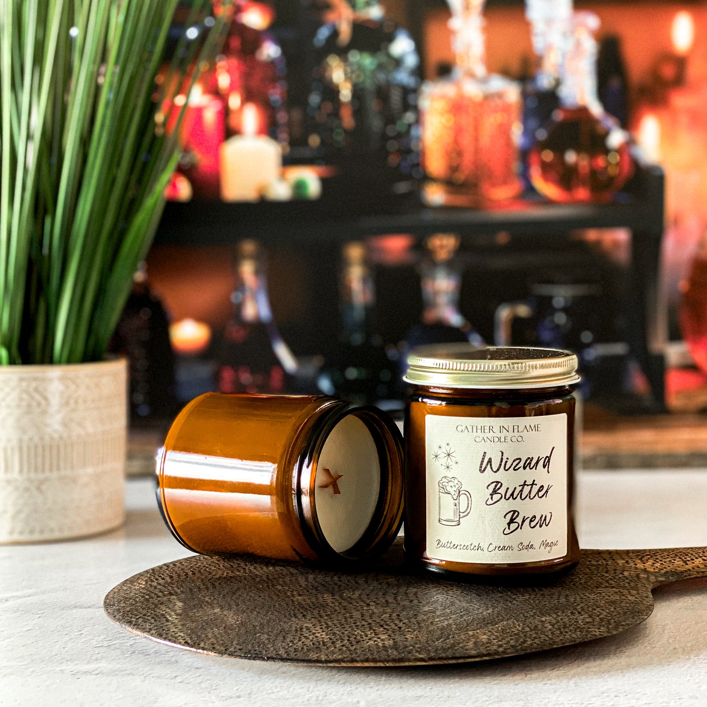 Wizard Butter Brew Candle