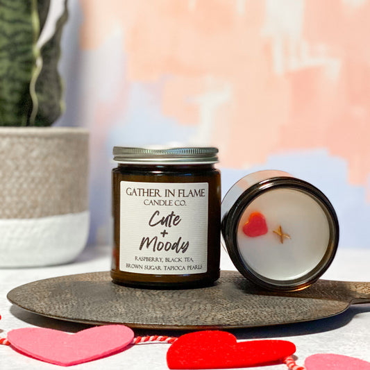 Cute + Moody Coconut Wax Wooden X Wick Candle
