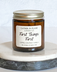Fueled by Books and Coffee Candle – Coffee & Maple Cream