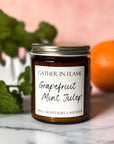Grapefruit Mint Julep Candle – Citrus & Vanilla Blend