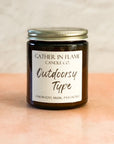 Outdoorsy Type Candle – Bergamot, Jasmine & Leather