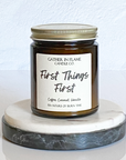 Fueled by Books and Coffee Candle – Coffee & Maple Cream