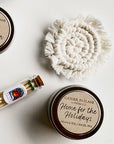 Macrame Candle Coaster