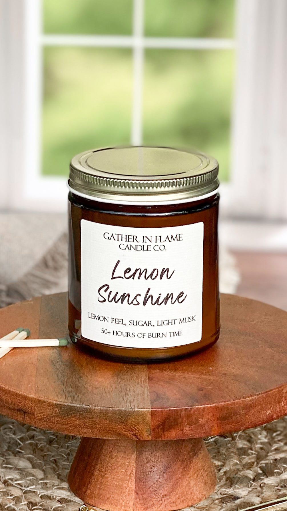 Lemon Sunshine Candle ©️