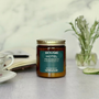 Bougie Hotel – Bookish Fall Candle with White Tea & Watery Greens (Coconut Wax + Wood Wick)