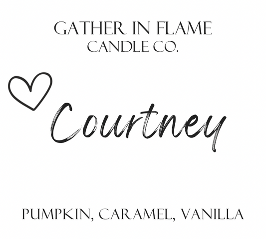 Courtney Memorial Candle