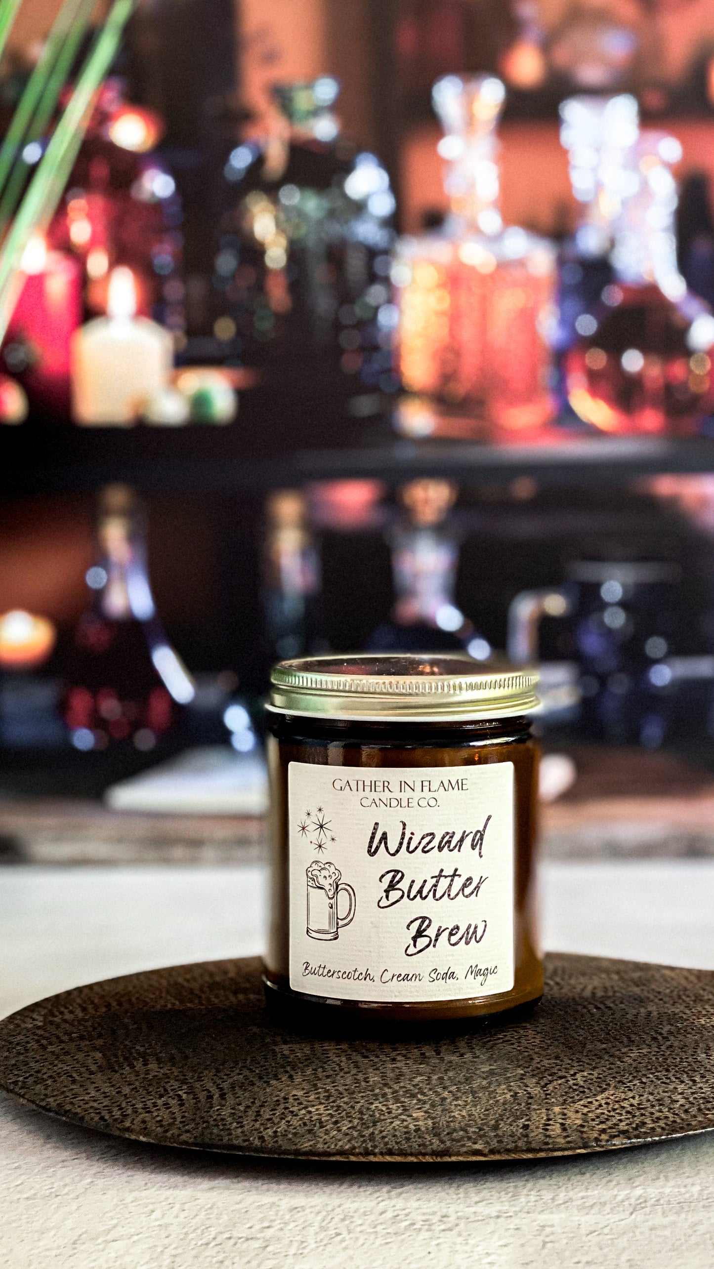 Wizard Butter Brew Candle