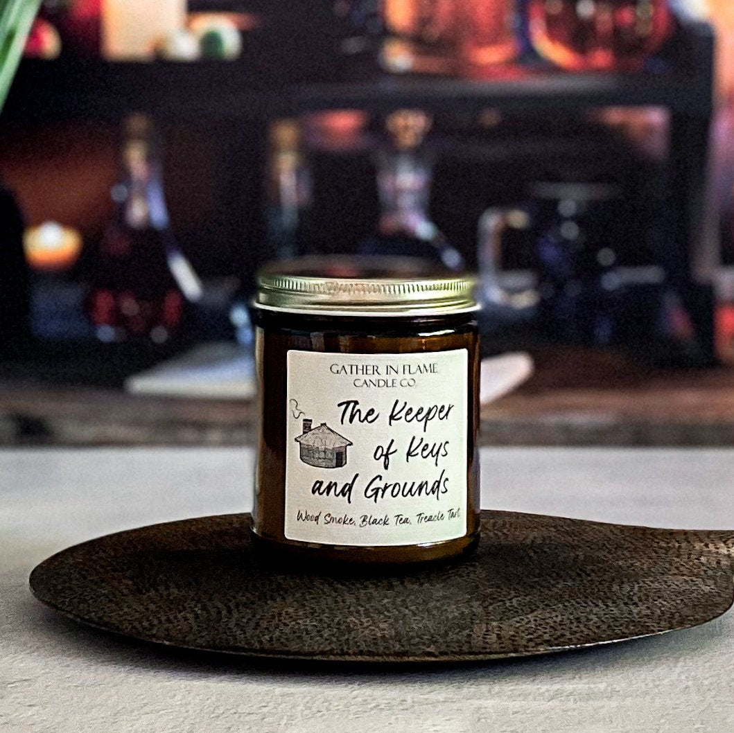 The Keeper of Keys and Grounds Candle