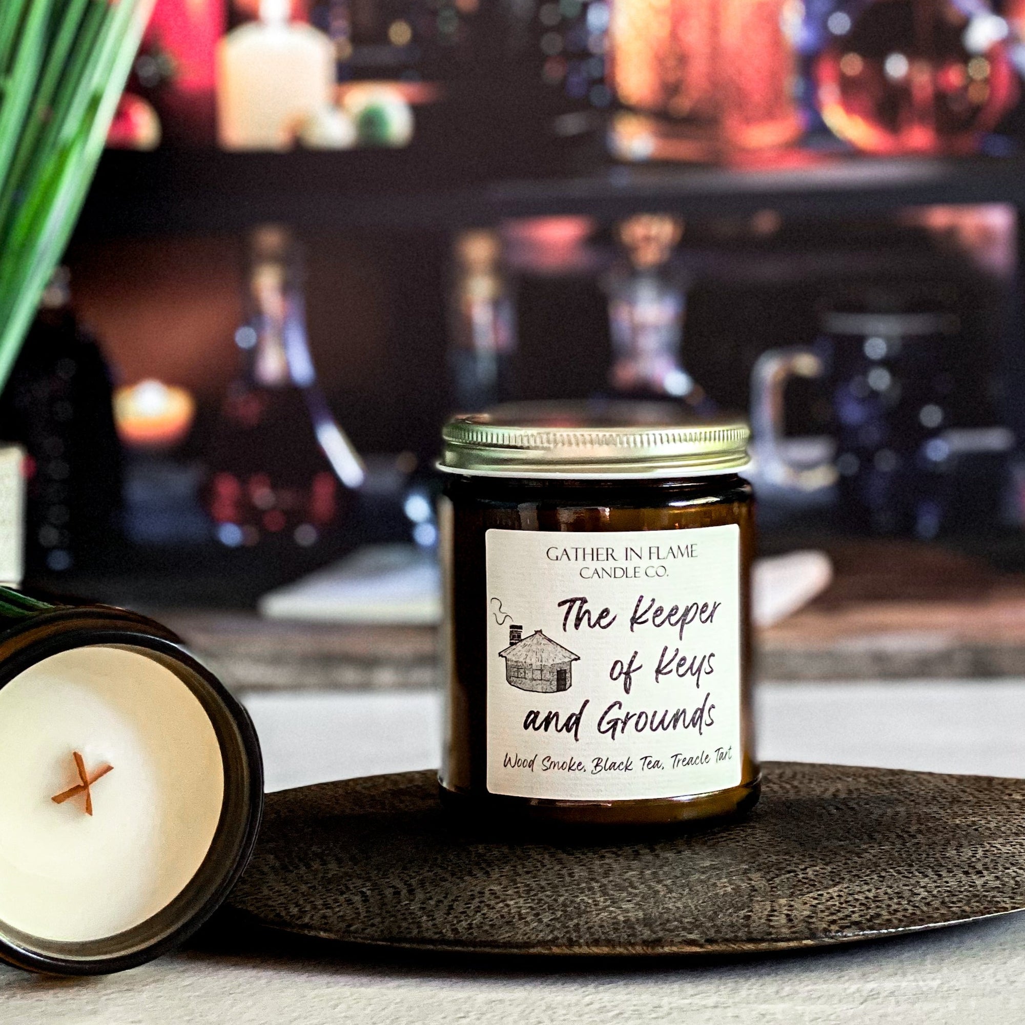 The Keeper of Keys and Grounds Candle