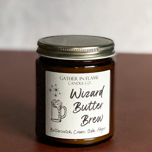 Wizard Butter Brew Candle