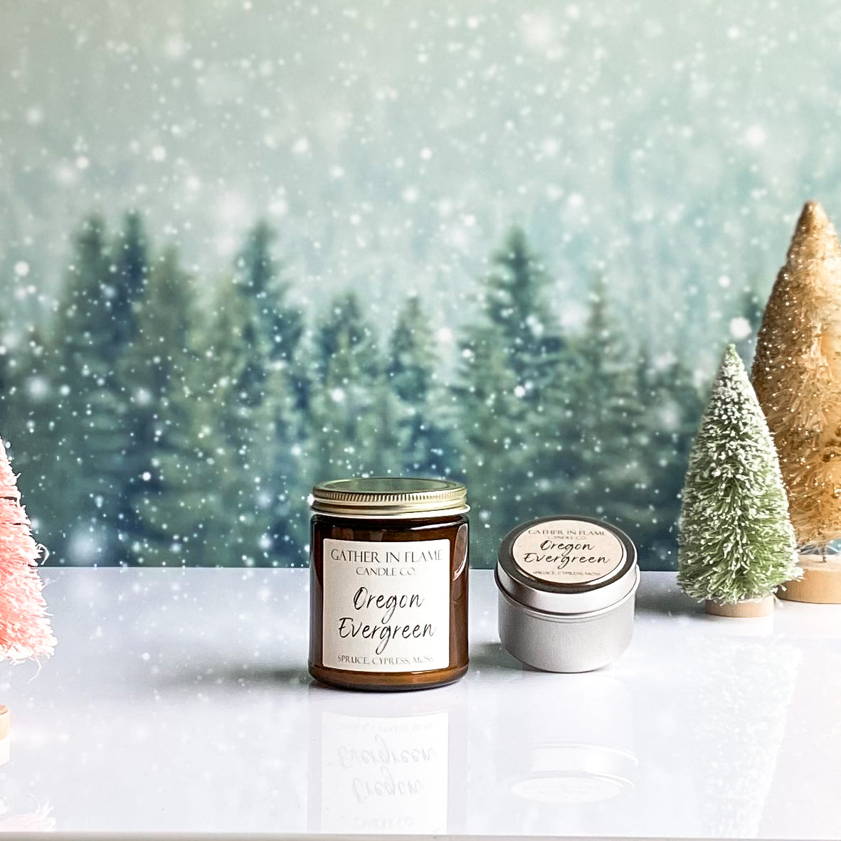 Oregon Evergreen Candle