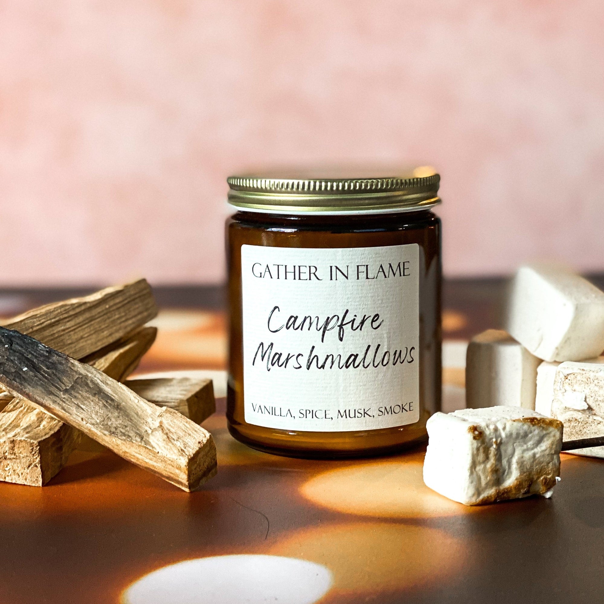 Campfire Marshmallows Candle ©️