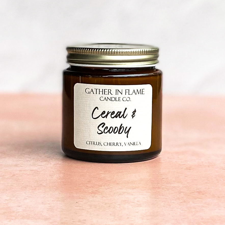 Cereal & Scooby Candle ©️