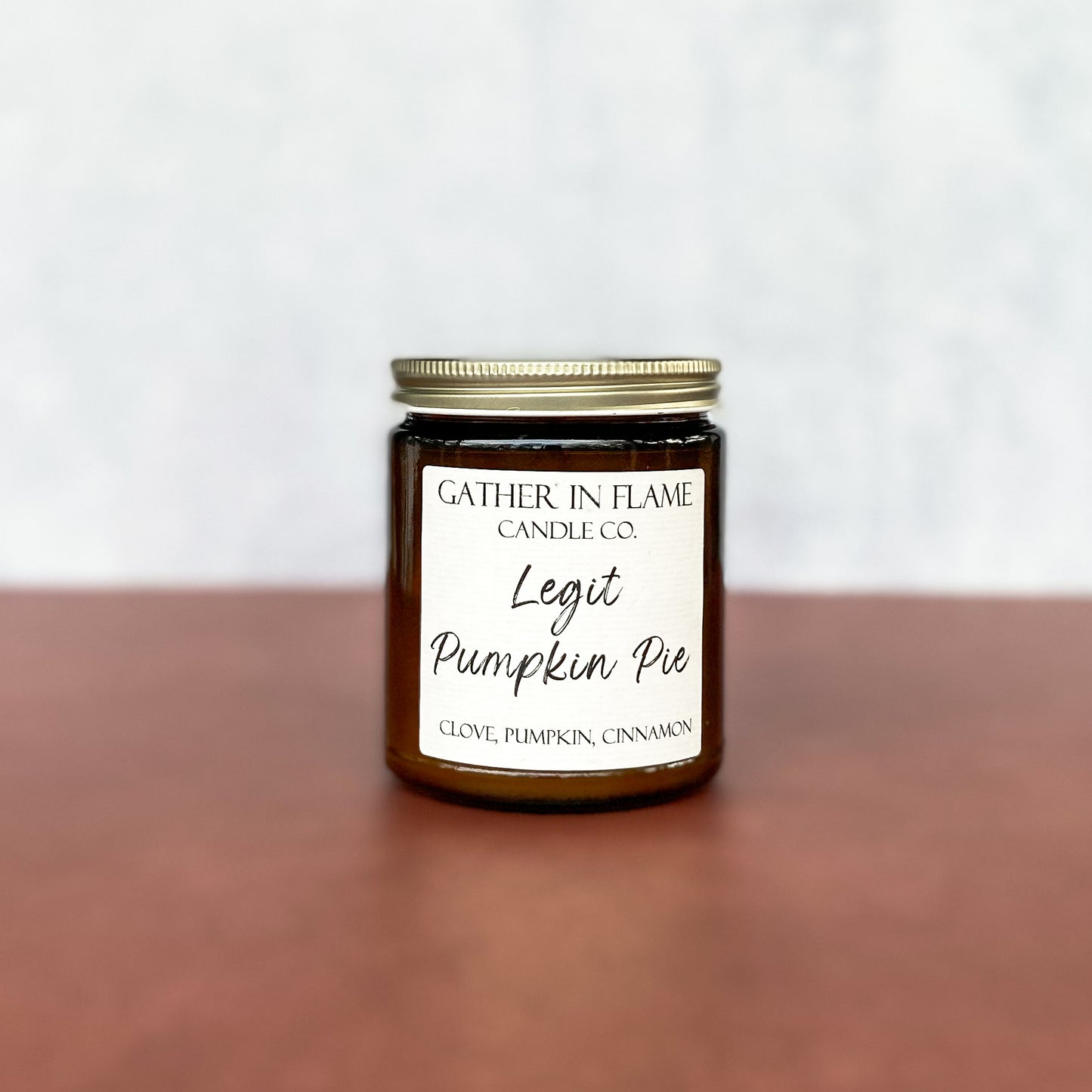 Legit Pumpkin Pie ©️ Candle